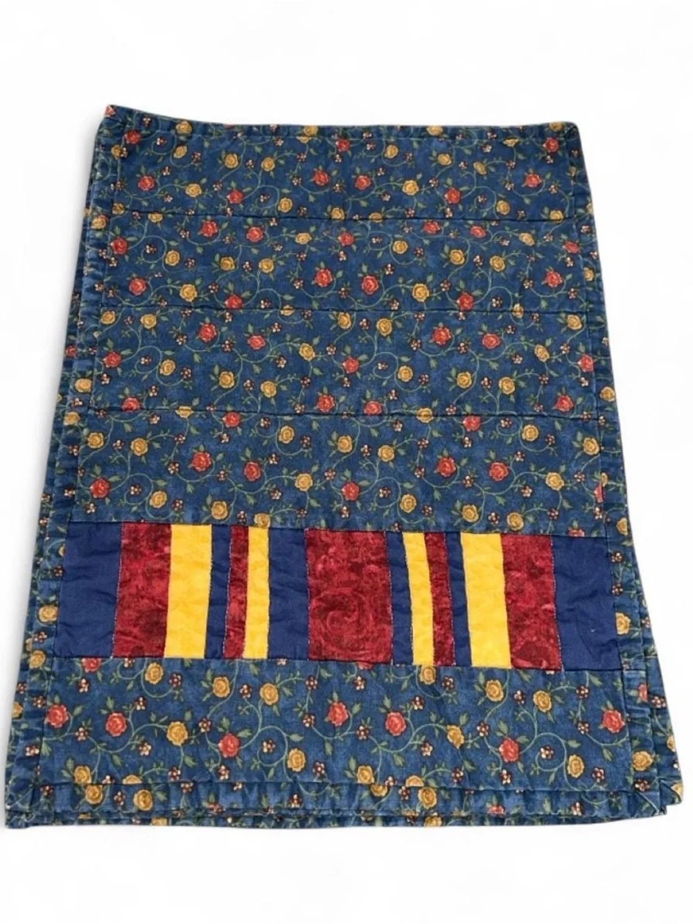 Quilted Handmade Vintage Placemats - Set of 4